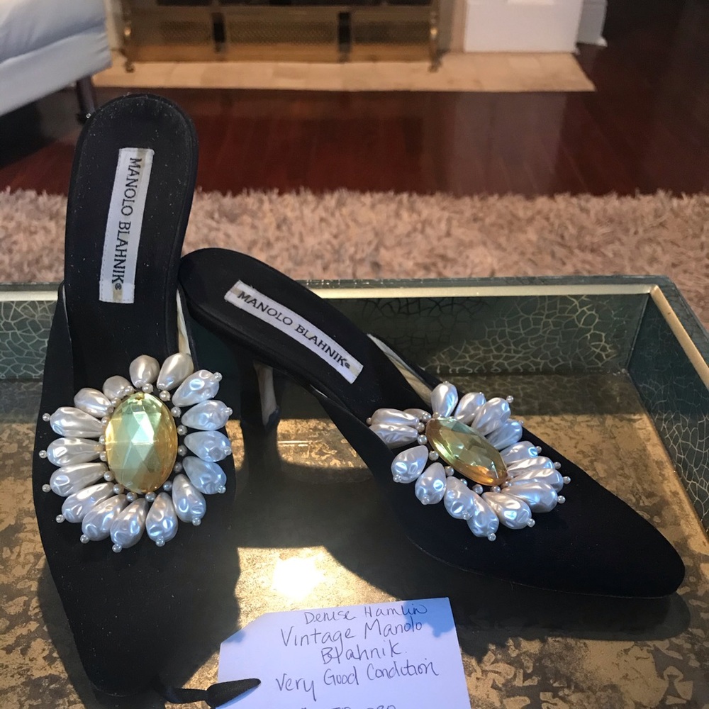 Vintage Manolo Blahnik shoes